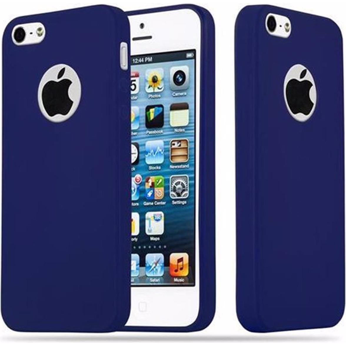 Thumbnail - Cadorabo TPU Candy Cover (Apple iPhone 5), Smartphone Hülle, Blau