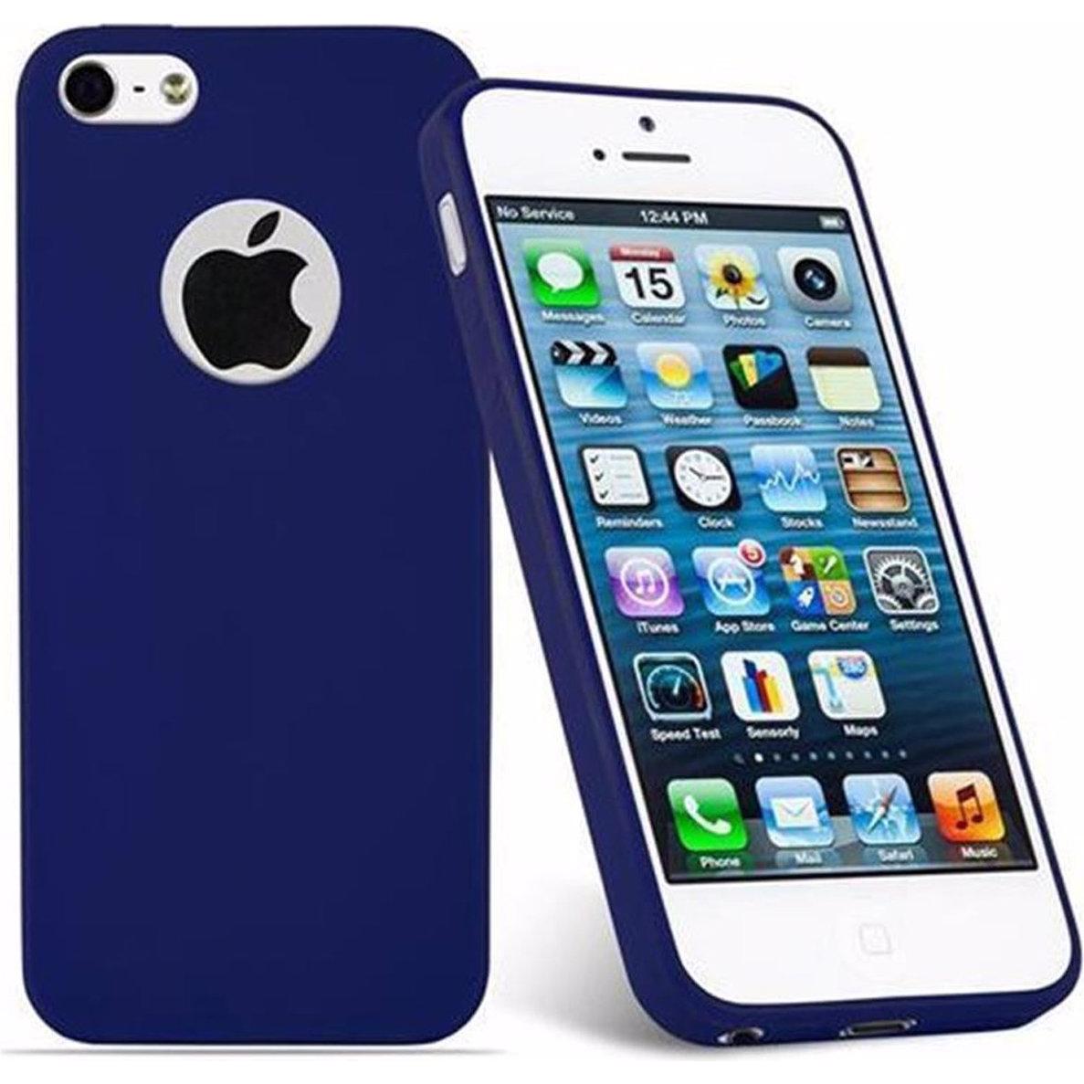 Thumbnail - Cadorabo TPU Candy Cover (Apple iPhone 5), Smartphone Hülle, Blau