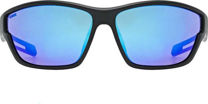 Image du produit Uvex sportstyle 806 (black matt (bleu), Miroir Bleu)