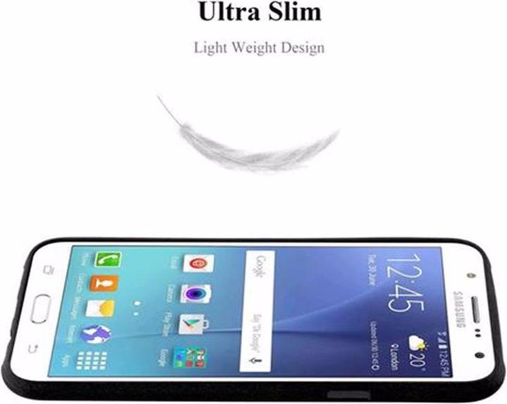 Actual product image Cadorabo TPU Frosted Cover (Samsung Galaxy J7)