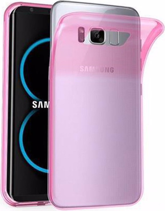 Actual product image Cadorabo TPU Ultra Slim AIR Cover (Samsung Galaxy S8+)
