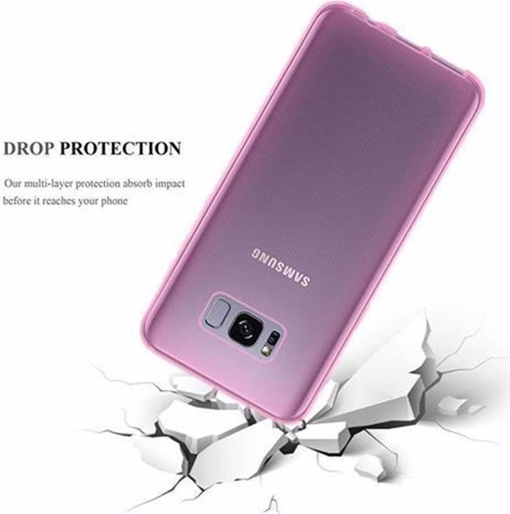 Actual product image Cadorabo TPU Ultra Slim AIR Cover (Samsung Galaxy S8+)