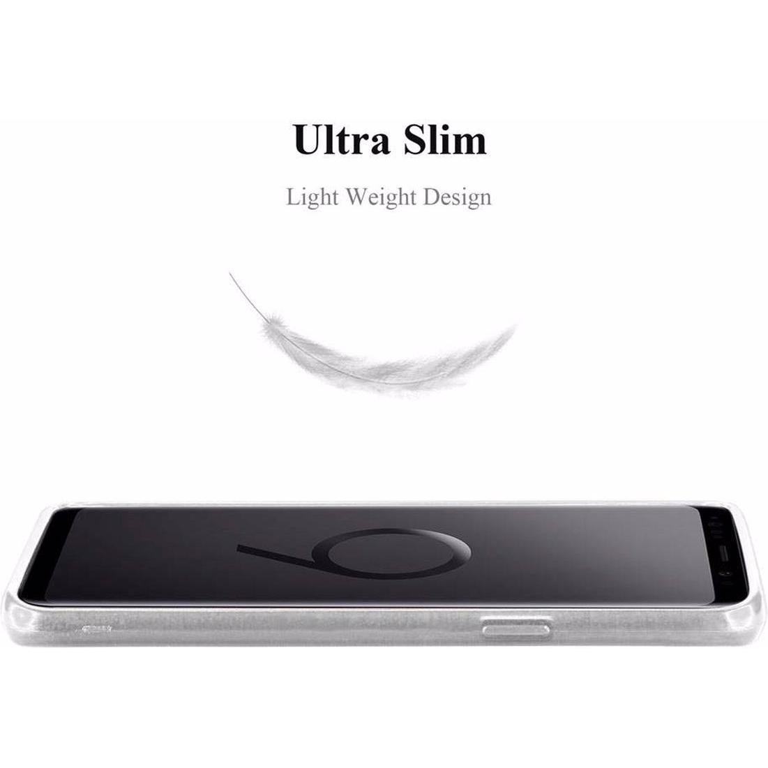 Thumbnail - Cadorabo TPU Brushed Cover (Samsung Galaxy S9+), Smartphone Hülle, Silber