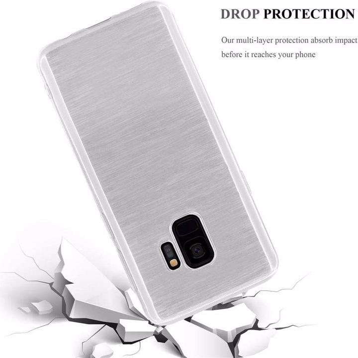 Image du produit Cadorabo Couverture TPU brossé (Samsung Galaxy S9+)