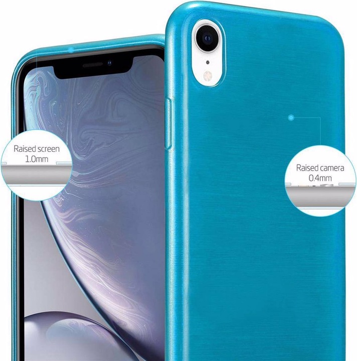 Image du produit Cadorabo Couverture TPU brossé (Apple iPhone XR)
