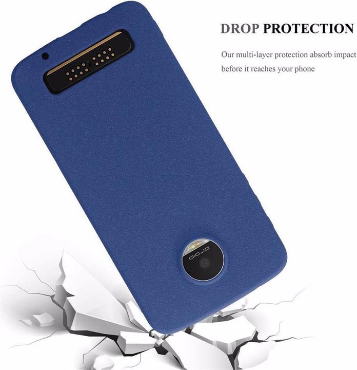 Actual product image Cadorabo TPU Frosted Cover (Motorola Moto Z Play)