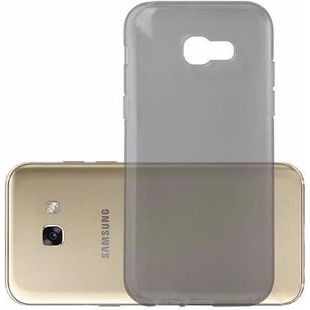 Cadorabo TPU Ultra Slim AIR Cover (Samsung Galaxy A3 (2017)), Smartphone Hülle, Schwarz