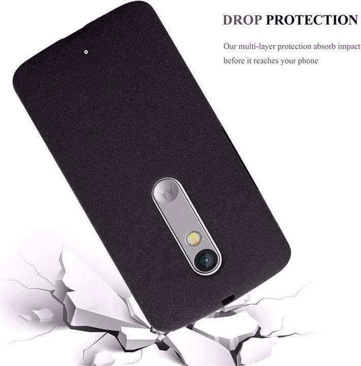Actual product image Cadorabo TPU Frosted Cover (Motorola Moto X Play)