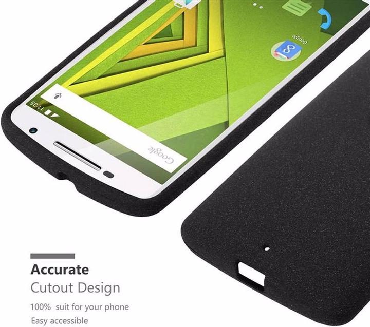 Actual product image Cadorabo TPU Frosted Cover (Motorola Moto X Play)