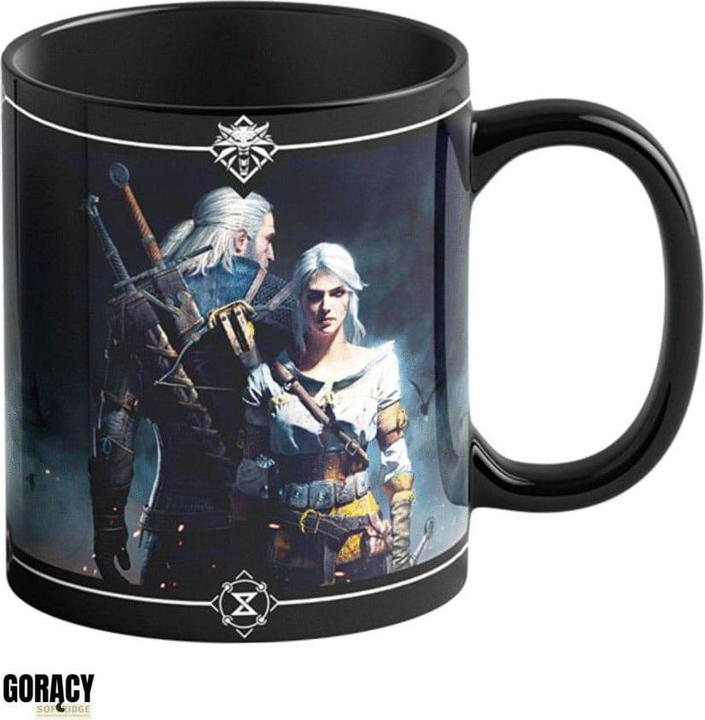 Produktbild Good Loot Heat Reveal Mug (The Witcher 3: Geralt & Ciri) /Merchandise (480 ml, 1x)