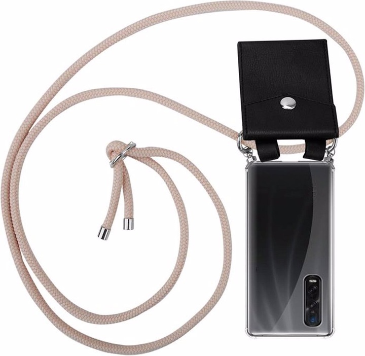 Produktbild Cadorabo TPU Handy Kette SILBER Cover