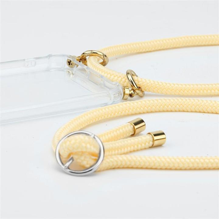 Produktbild Cadorabo TPU Handy Kette SILBER Cover