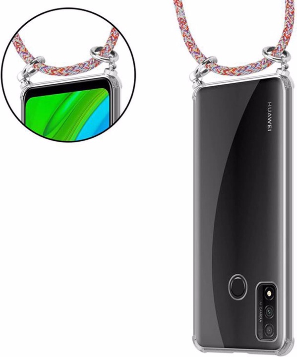 Produktbild Cadorabo TPU Handy Kette SILBER Cover