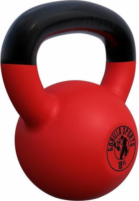 Image du produit Gorilla Sports Kettlebell (1 x 18 kg, 1 x 32 kg, 1 x 20 kg, 1 x 22 kg, 1 x 24 kg, 1 x 28 kg, 1 x 14 kg, 1 x 8 kg, 1 x 16 kg, 1 x 12 kg, 1 x 30 kg)