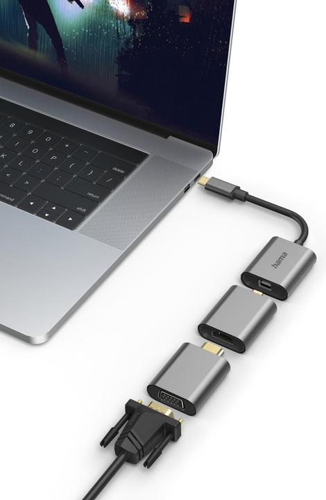 Image du produit Hama USB Video-Adapter (HDMI, Mini DP, VGA, 15 cm)