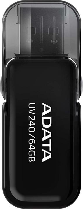 Actual product image Adata UV240 64GB USB Flash Drive, White (64 GB, USB-A)