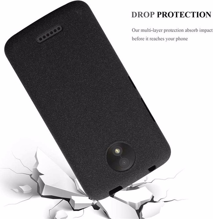 Actual product image Cadorabo TPU Frosted Cover (Motorola Moto C)
