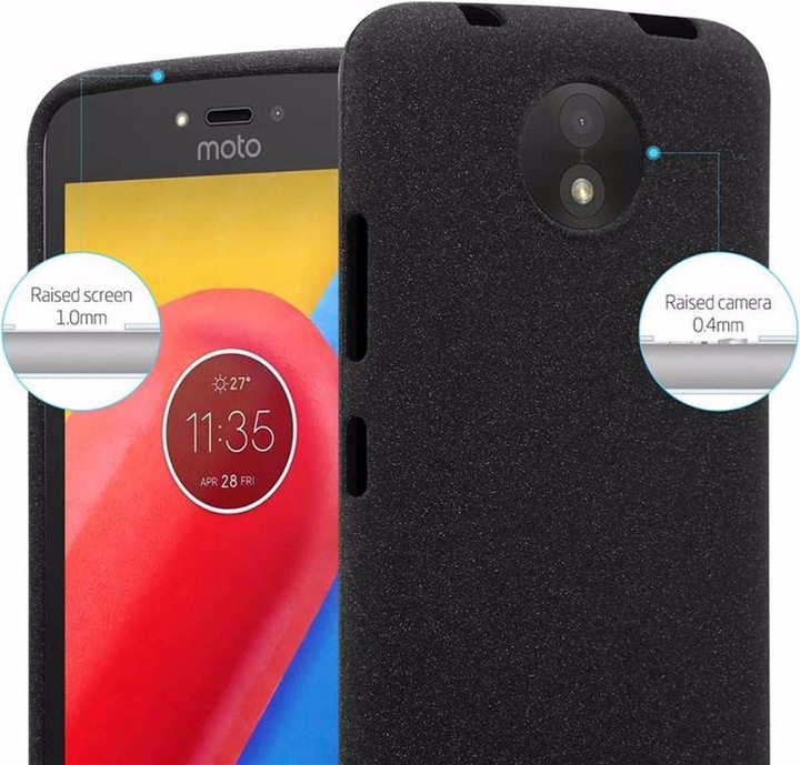 Actual product image Cadorabo TPU Frosted Cover (Motorola Moto C)