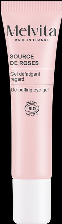 Melvita Source de Roses Belebendes Augengel (Gel, 15 ml)
