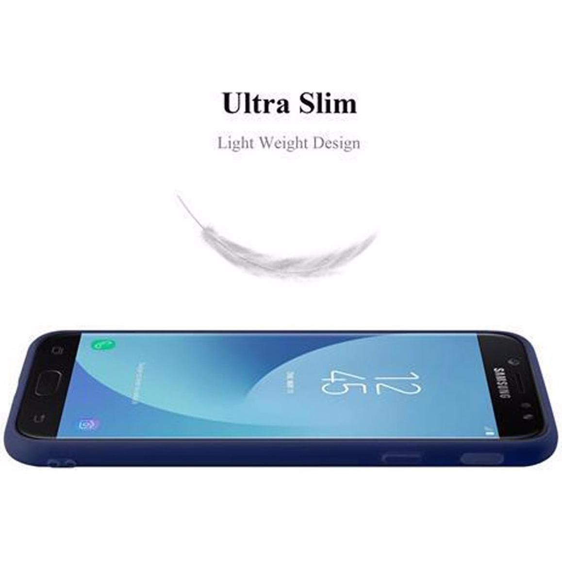 Thumbnail - Cadorabo TPU Candy Cover (Samsung Galaxy J7 2017), Smartphone Hülle, Blau