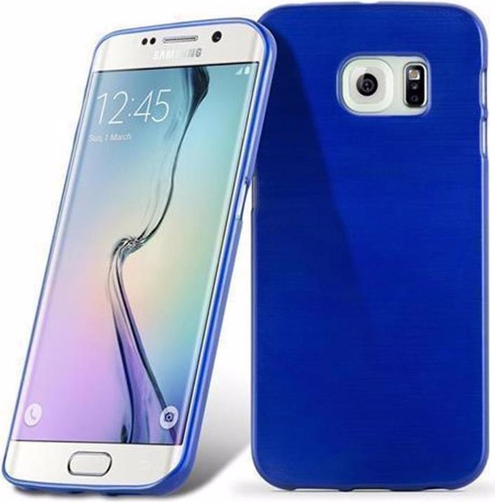 Image du produit Cadorabo Couverture TPU brossé (Samsung Galaxy S6 Edge)