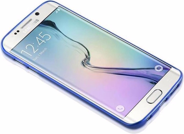 Image du produit Cadorabo Couverture TPU brossé (Samsung Galaxy S6 Edge)