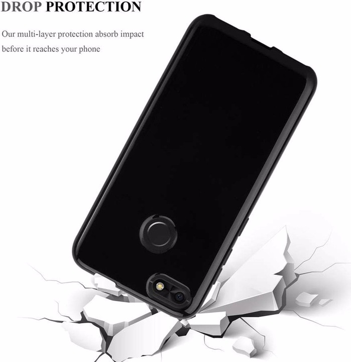 Actual product image Cadorabo TPU Ultra Slim AIR Cover (Huawei Y6 Pro (2017))