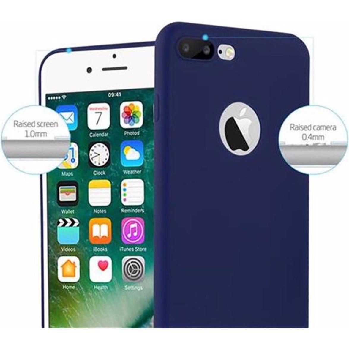 Thumbnail - Cadorabo TPU Candy Cover (Apple iPhone 7 Plus), Smartphone Hülle, Blau