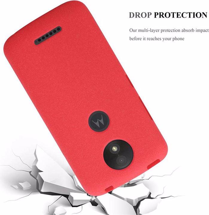 Produktbild Cadorabo TPU Frosted Cover (Motorola Moto C Plus)