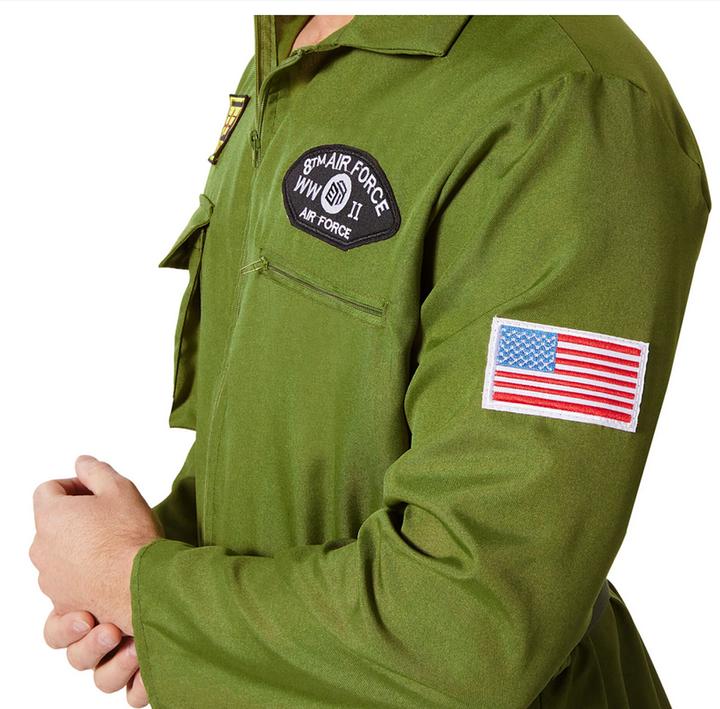 Image du produit tectake Déguisement pilote de l'air pour homme (M)