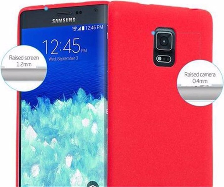 Actual product image Cadorabo TPU Frosted Cover