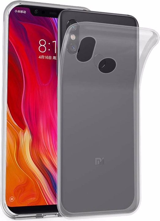 Actual product image Cadorabo TPU Ultra Slim AIR Cover (Mi 8)