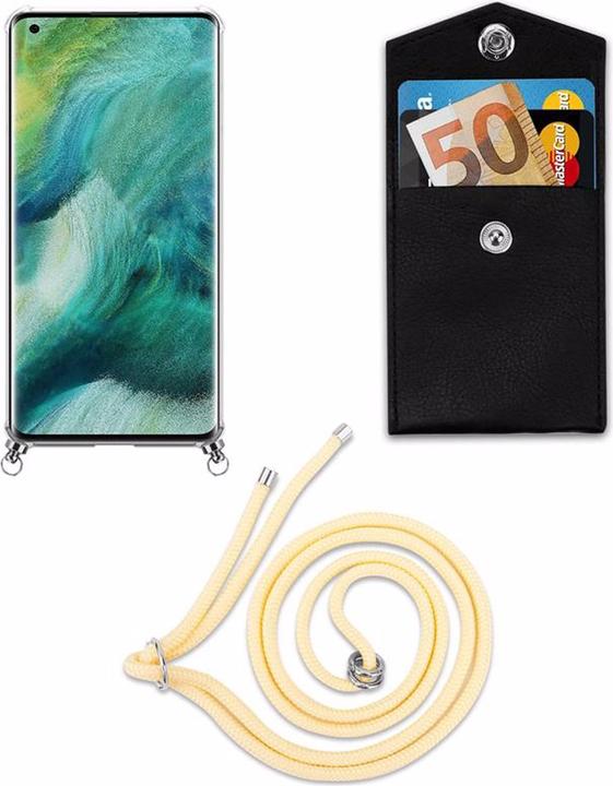 Produktbild Cadorabo TPU Handy Kette SILBER Cover