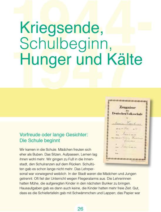 Produktbild Wir vom Jahrgang 1938 - Kindheit und Jugend (Deutsch, Ute Brunnhuber, 2017)
