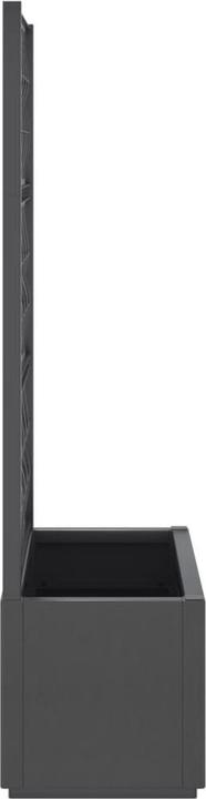 Image du produit vidaXL Pflanzkübel mit Rankgitter PP