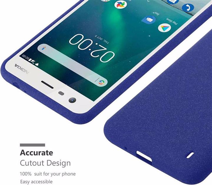 Actual product image Cadorabo TPU Frosted Cover (Nokia 2)