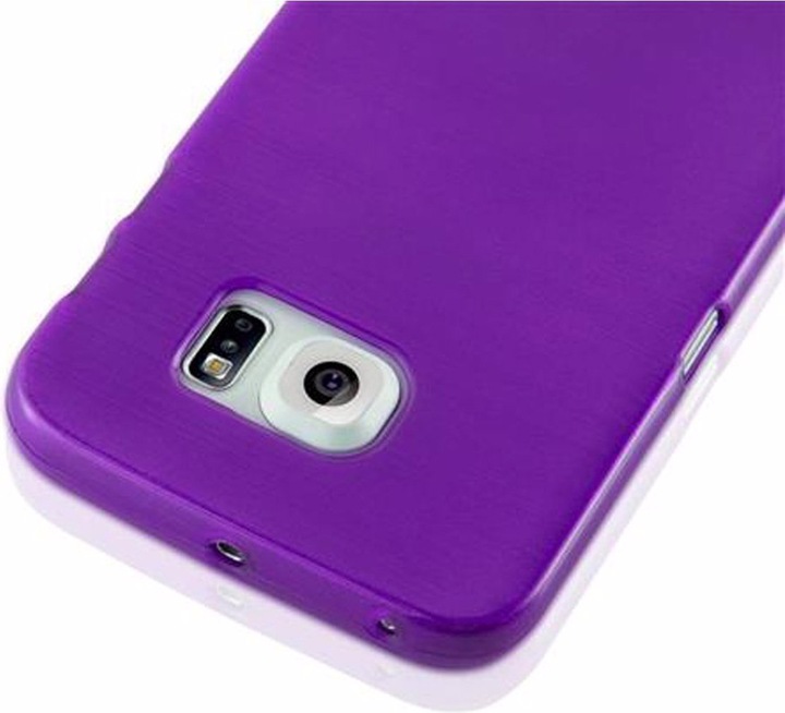 Image du produit Cadorabo Couverture TPU brossé (Samsung Galaxy S6 Edge)