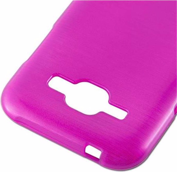 Produktbild Cadorabo TPU Brushed Cover (Samsung Galaxy J1)
