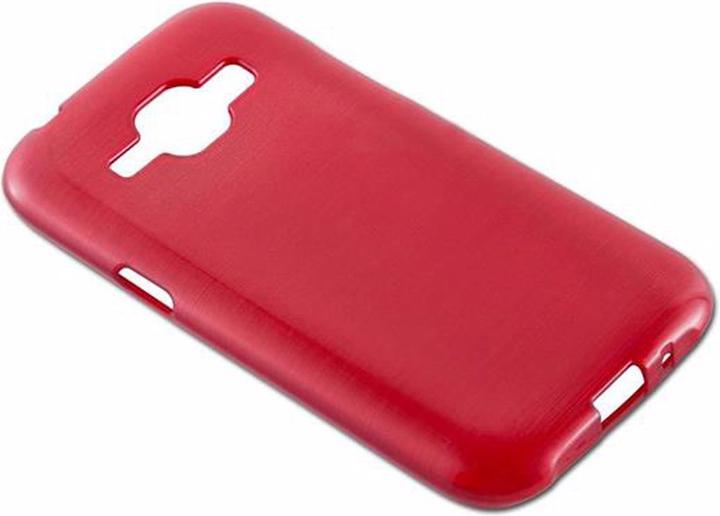 Actual product image Cadorabo TPU Brushed Cover (Samsung Galaxy J1)