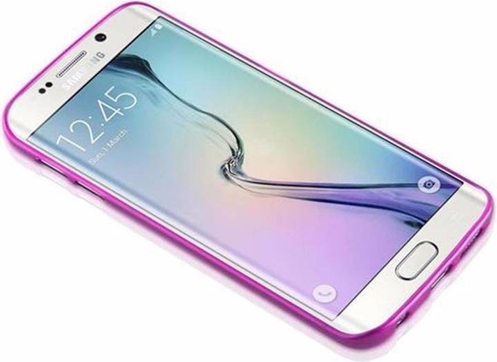 Produktbild Cadorabo TPU Brushed Cover (Samsung Galaxy S6 Edge)
