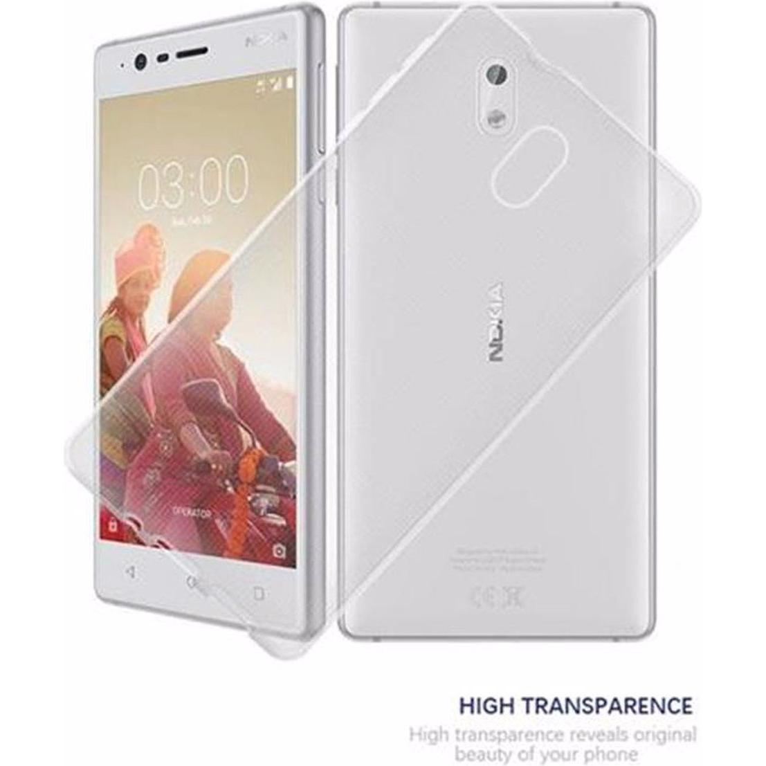 Thumbnail - Cadorabo TPU Ultra Slim AIR Cover (Nokia 3), Smartphone Hülle, Transparent