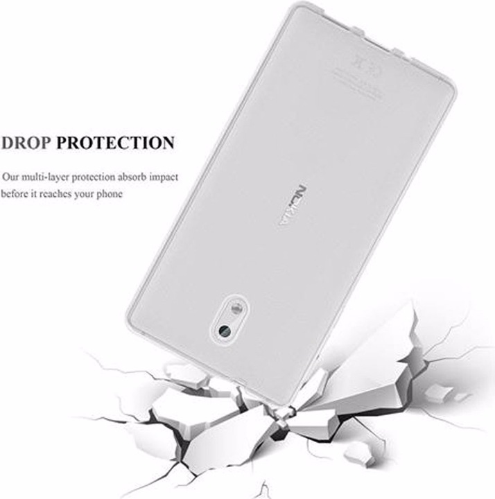 Actual product image Cadorabo TPU Ultra Slim AIR Cover (Samsung Galaxy J3 2017 (US version))