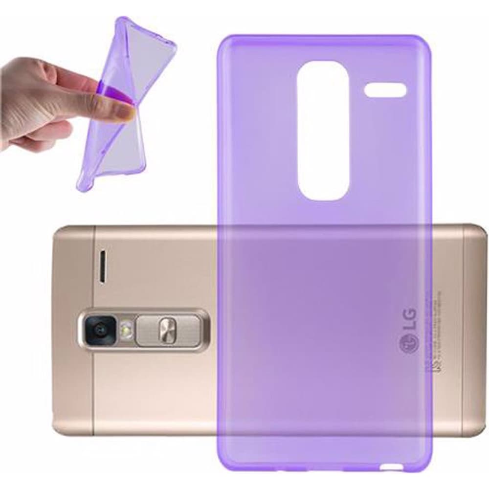 Cadorabo TPU Ultra Slim AIR Cover (LG Class), Smartphone Hülle, Violett