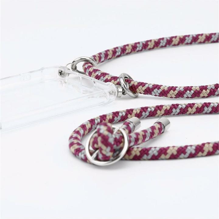 Produktbild Cadorabo TPU Handy Kette SILBER Cover