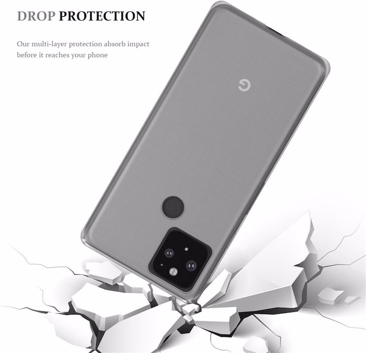 Produktbild Cadorabo TPU Ultra Slim AIR Cover (Google Pixel 5)