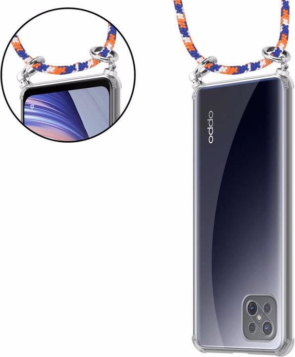 Produktbild Cadorabo TPU Handy Kette SILBER Cover