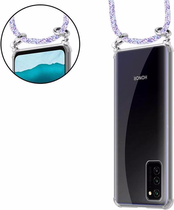 Produktbild Cadorabo TPU Handy Kette SILBER Cover