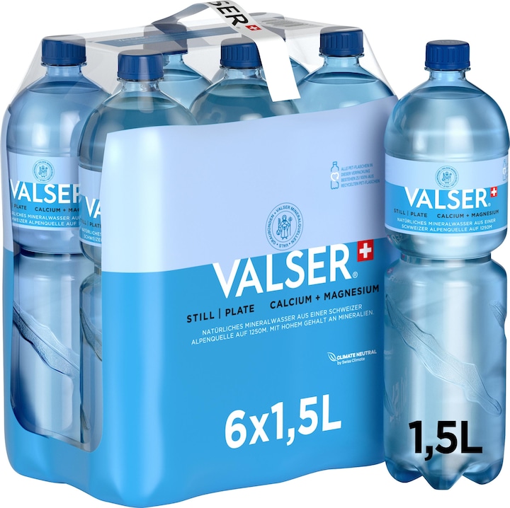 Produktbild Valser Still Calcium + Magnesium 6 (6 x 150 cl)