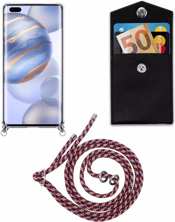 Produktbild Cadorabo TPU Handy Kette SILBER Cover