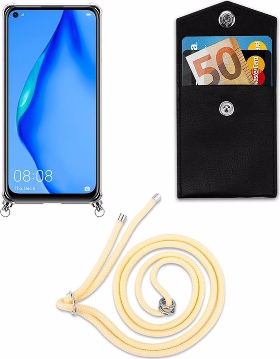 Produktbild Cadorabo TPU Handy Kette SILBER Cover